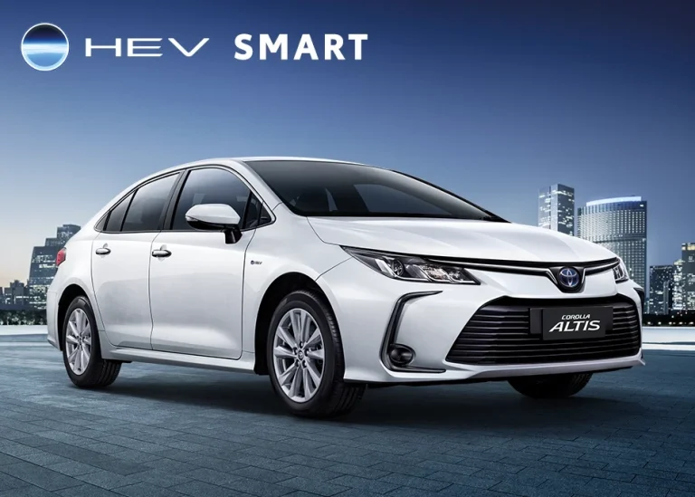 สเปกอย่างเป็นทางการ Toyota Corolla Altis